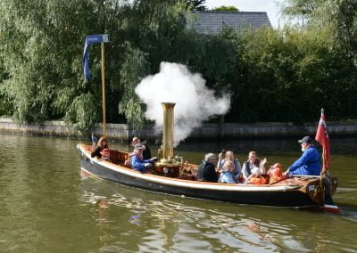 The Museum’s steamboat Falcon