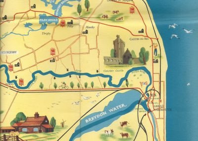 Blake's Tourist Map 1950s