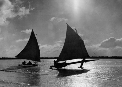 Ice Yachts on the Broads 1929