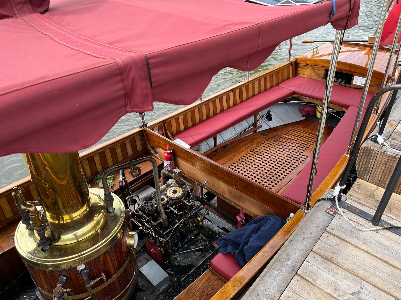 Falcon new 2 The Museum’s steamboat Falcon